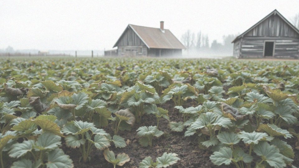 Jakie klęski związane z uprawą ziemniaka wystąpiły w Polsce?