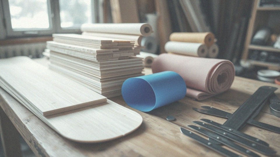 Jakie materiały są używane do produkcji desek snowboardowych męskich?