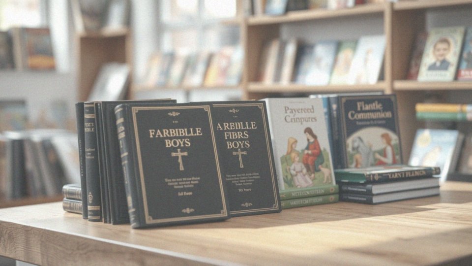 Jakie książki religijne są dobrym prezentem na komunię dla chłopca?