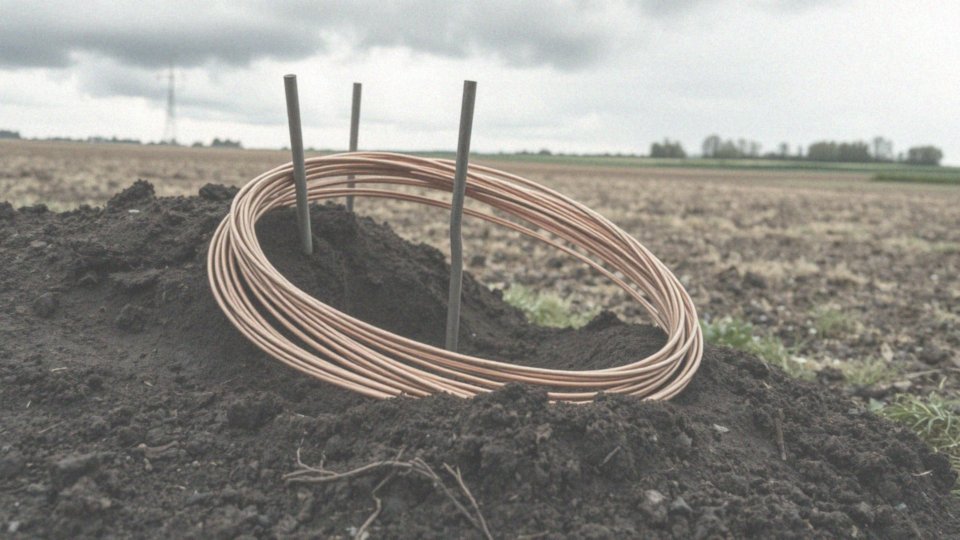 W jaki sposób uziom otokowy wpływa na niską rezystancję uziemienia?