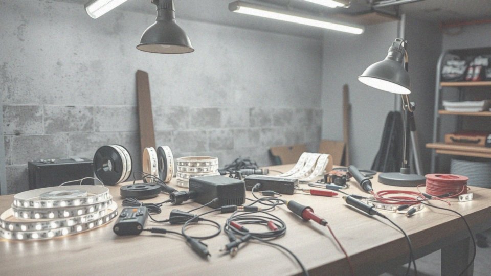 Jak łączyć taśmy LED pod jeden zasilacz?