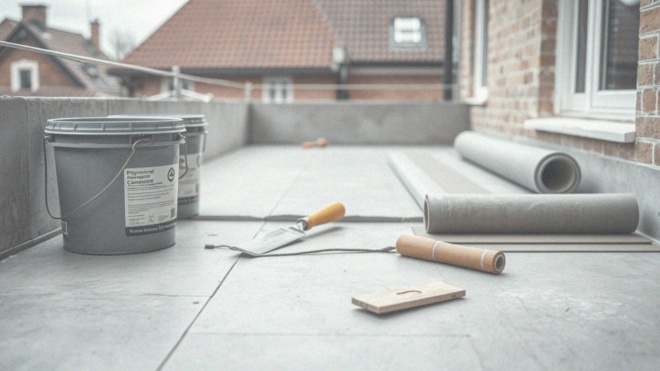 Jakie produkty służą do hydroizolacji pod płytki zewnętrzne?