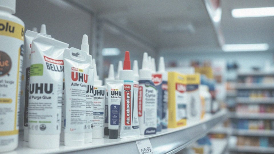 Jakie inne kleje do napraw są dostępne w drogerii Rossmann?