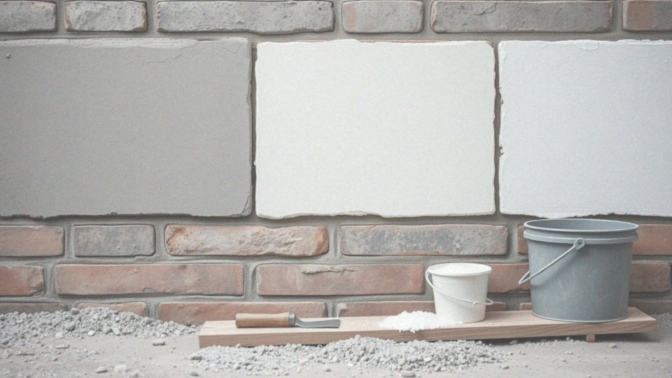 Jakie są główne typy zapraw tynkarskich?