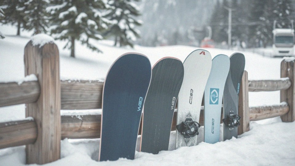 Jakie są parametry techniczne desek snowboardowych męskich?