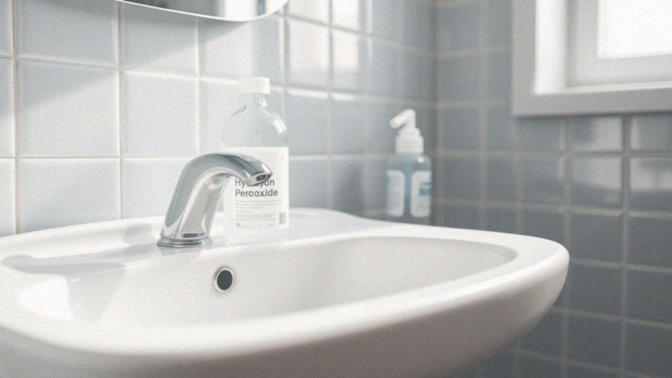 Co robi woda utleniona z zalegającą wydzieliną?