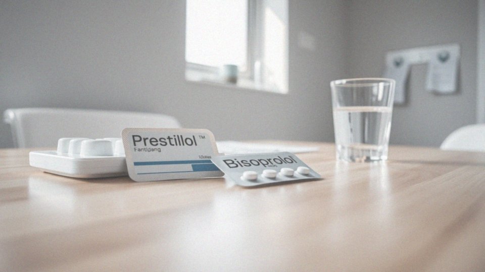 Jakie są łączne efekty stosowania Prestilolu i bisoprololu?