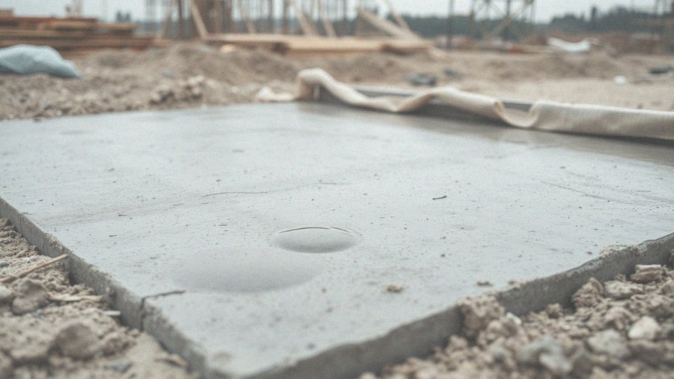 Jak pielęgnować beton po wylaniu płyty fundamentowej?