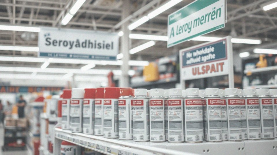 Ile kosztuje klej tapicerski w sprayu w Leroy Merlin?