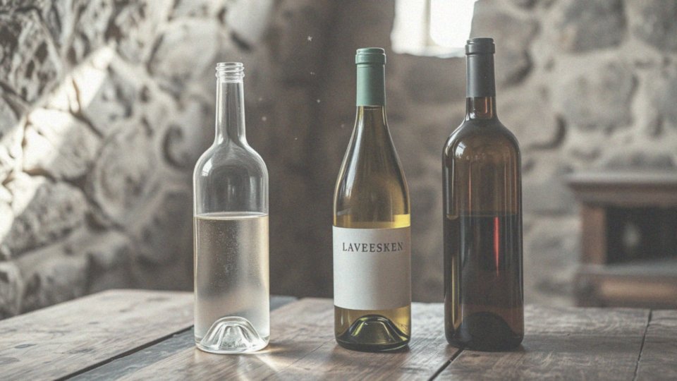 Jakie kolory butelek na wino są dostępne?
